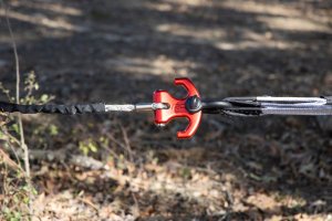 Multi-Function Winch Cleat - Rough Country - Forged Aluminum - Black